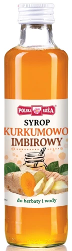 Syrop Kurkumowo-Imbirowy 250 ml - Polska Róża