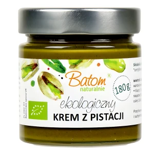Krem z Pistacji Prażonych 100% Bio 180 g - Batom
