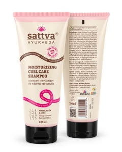 Szampon Nawilżający do Włosów Kręconych 200 ml - Sattva (Ayurveda)