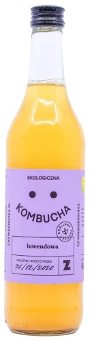 Kombucha Lawendowa Bio 500 ml - Delikatna