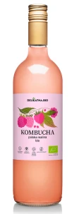 Kombucha Malinowa Bio 750 ml - Delikatna