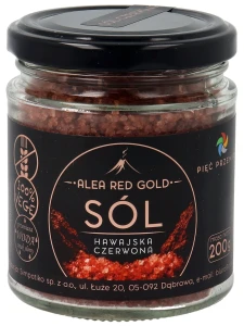 Sól Alea Red Gold 1–2 mm Bezglutenowa 200 g - Pięć Przemian