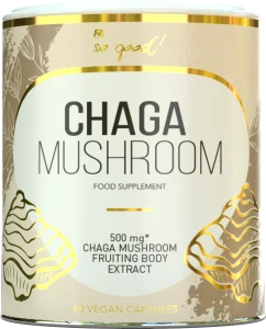 Grzyby Chaga Ekstrakt (500 mg) 60 Kapsułek - So Good!