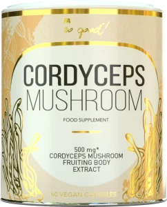 Grzyby Cordyceps Ekstrakt (500 mg) 60 Kapsułek - So Good!