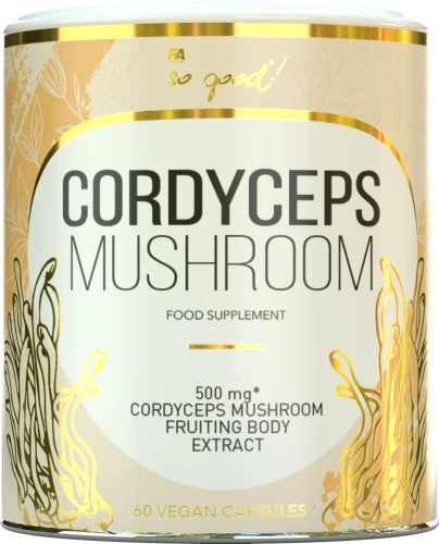 Grzyby Cordyceps Ekstrakt (500 mg) 60 Kapsułek - So Good!