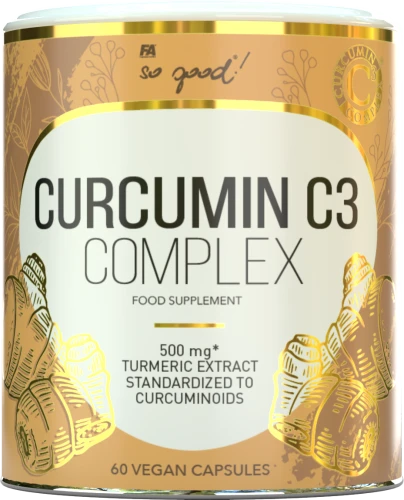 Kurkuma Ekstrakt C3 Complex (500 mg) 60 Kapsułek - So Good!