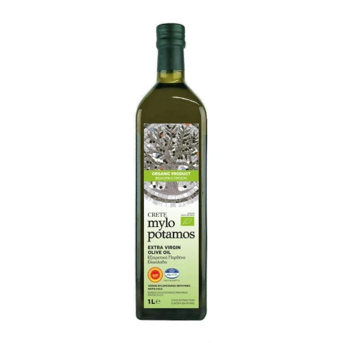 Oliwa z Oliwek Extra Virgin PDO Kreta Bio 1 L - Mylopotamos