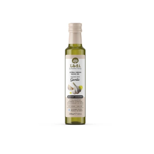Oliwa z Oliwek Extra Virgin Czosnkowa 250 ml Ladi - Ladi Tsouderos Ltd