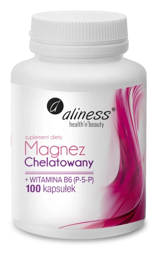 5903242586187 Aliness, Magnez Chelatowany 650 mg, 100 kaps.jpg