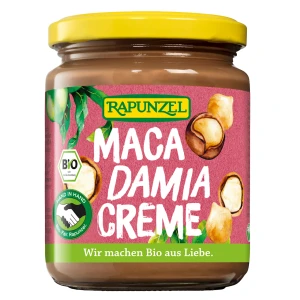Krem z Orzechów Makadamia Bio 250 g - Rapunzel