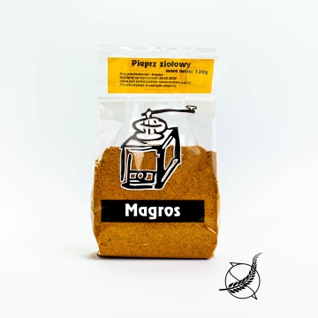 Pieprz Ziołowy Bezglutenowy 120 g - Magros