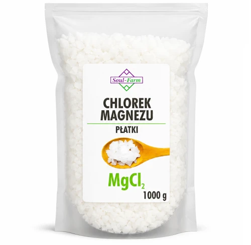 Chlorek Magnezu Płatki 1 kg - Soul Farm