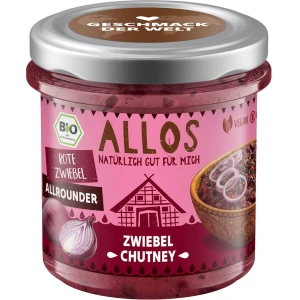 Pasta Kanapkowa Chutney Cebulowy Bezglutenowa Bio 140 g - Allos