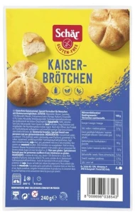 Kajzerki Bezglutenowe Kaiserbrötchen 240 g - Schär