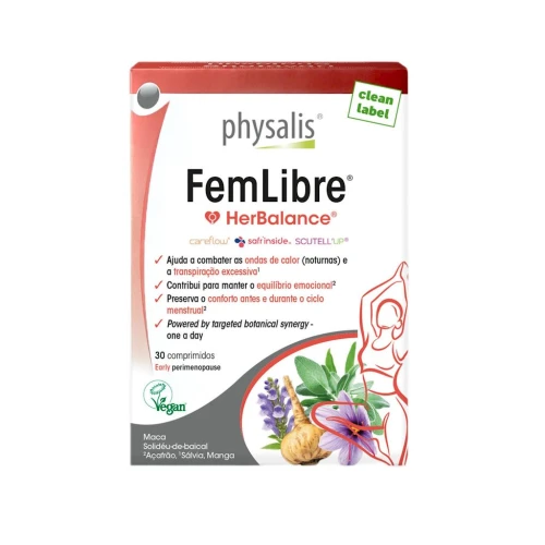Tabletki na Menopauzę (Femlibre) 30 szt. - Physalis (Herbalance)
