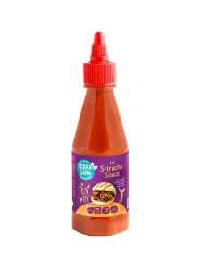 Sos z Ostrej Papryki Chili Sriracha Bezglutenowy Bio 250 g - Terrasana