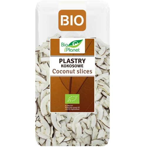 Plastry Kokosowe Bio 400 g - Bio Planet