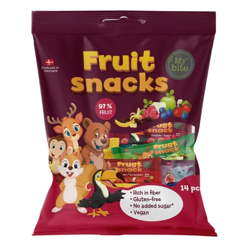 Przekąska Mini Batoniki Owocowe 200 g - Mybite