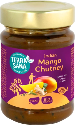 Sos Mango Chutney Bio 200 g - Terrasana
