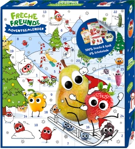 Kalendarz Adwentowy - Przekąski Bio 791 g - Freche Freunde