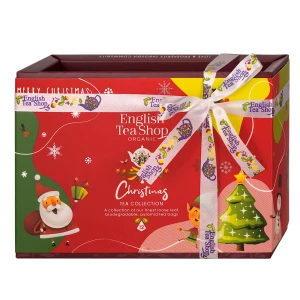 Kolekcja Herbatek Świątecznych Bio Piramidki (Christmas – 6 Smaków) (12 x 2 g) 24 g - English Tea Shop Organic