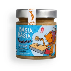 Krem z Migdałów z Jabłkiem Suszonym i Cynamonem Szarlotta Deluxe Basia Basia 195 g - Alpi Hummus