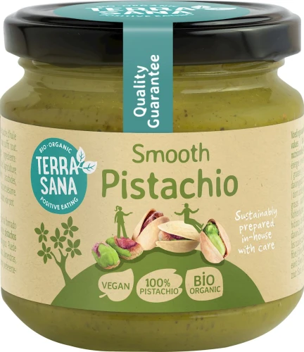 Krem z Pistacji Prażonych 100% Bio 175 g - Terrasana