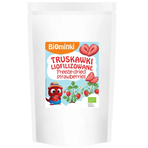 Truskawki Liofilizowane Bio 30 g - Biominki