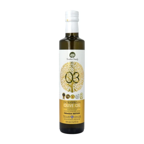 Oliwa z Oliwek Extra Virgin 500 ml „03” w Butelce - Ladi Tsouderos Ltd