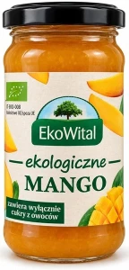 Mus z Mango Bez Dodatku Cukru Bio 250 g - Eko Wital