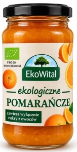 Mus Pomarańczowy Bez Dodatku Cukru Bio 250 g - Eko Wital