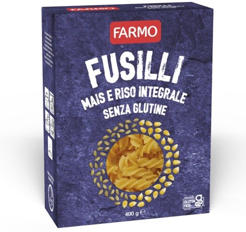 Makaron Fusilli Kukurydziano-Ryżowy Bezglutenowy 400 g - Farmo