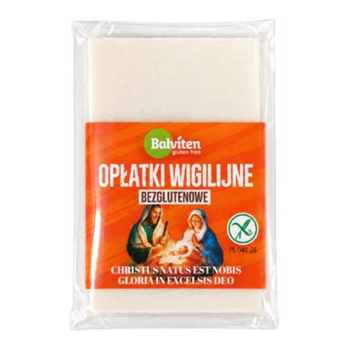 Opłatki Wigilijne Bezglutenowe (3 szt.) 2 g - Balviten