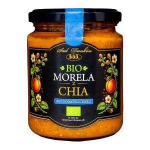 Morela z Chia Bez Dodatku Cukrów Bio 240 g - Sad Danków