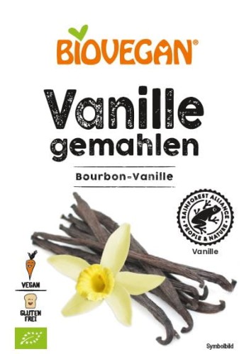 WANILIA BOURBON MIELONA BEZGLUTENOWA BIO 5 g - BIO VEGAN