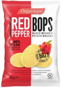 CHIPSY O SMAKU PAPRYKOWYM BEZGLUTENOWE BIO 85 g - ORGANIQUE