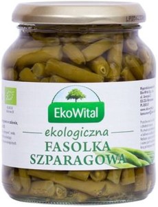 FASOLKA SZPARAGOWA W ZALEWIE BIO 340 g / 185 g - EKO WITAL