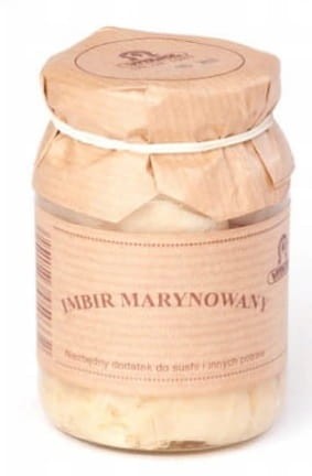 IMBIR BIAŁY MARYNOWANY 180 g - VITAPOL