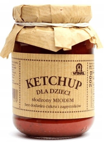 KETCHUP DLA DZIECI 200 g - VITAPOL