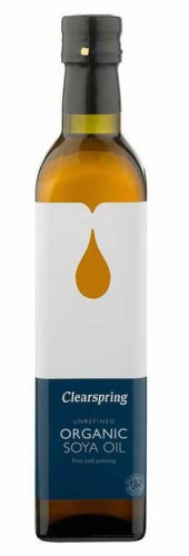 OLEJ SOJOWY BIO 500 ml - CLEARSPRING