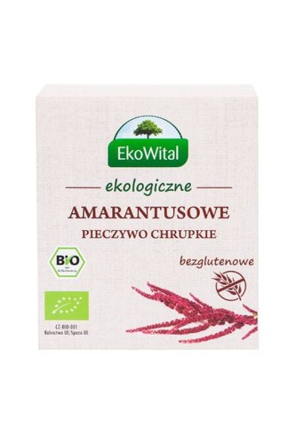 PIECZYWO CHRUPKIE AMARANTUSOWE BEZGLUTENOWE BIO 100 g - EKO WITAL