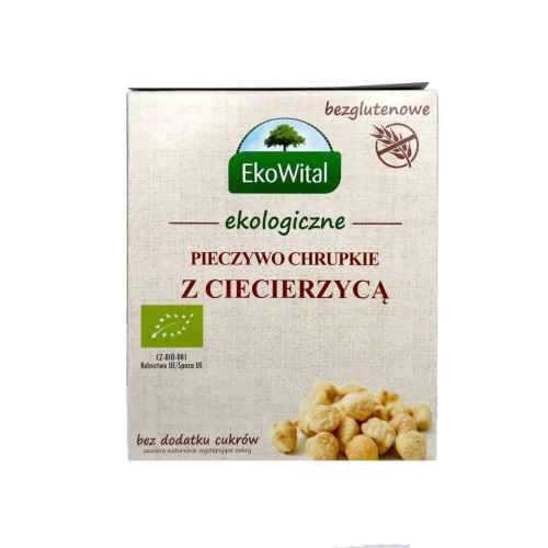 PIECZYWO CHRUPKIE Z CIECIERZYCĄ BEZGLUTENOWE BIO 100 g - EKO WITAL