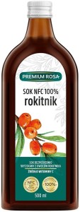SOK Z ROKITNIKA 100% BIO 500 ml - PREMIUM ROSA