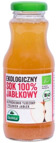 SOK JABŁKOWY 100 % BIO 250 ml - EKO WITAL