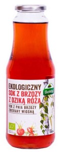 SOK Z BRZOZY Z DZIKĄ RÓŻĄ BIO 1 l - EKO WITAL