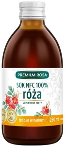 SOK Z DZIKIEJ RÓŻY Z WITAMINĄ C 250 ml - PREMIUM ROSA