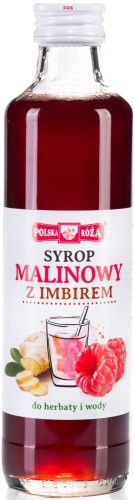 SYROP MALINOWY Z IMBIREM 315 g - POLSKA RÓŻA