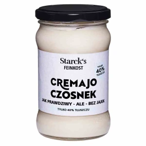 Majonez Wegański Czosnkowy 270 g - Starck`s