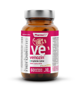 KAPSUŁKI NA KRĄŻENIE ŻYLNE (VENOZIN) 60 szt. (29,49 g) - PHARMOVIT (HERBALLINE)