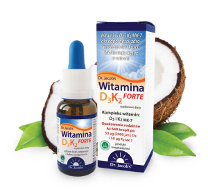 WITAMINA D3K2 FORTE 20 ml - DR JACOBS